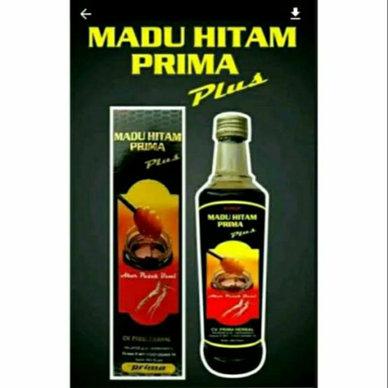 Madu Hitam Plus Prima Herbal 500 Gram