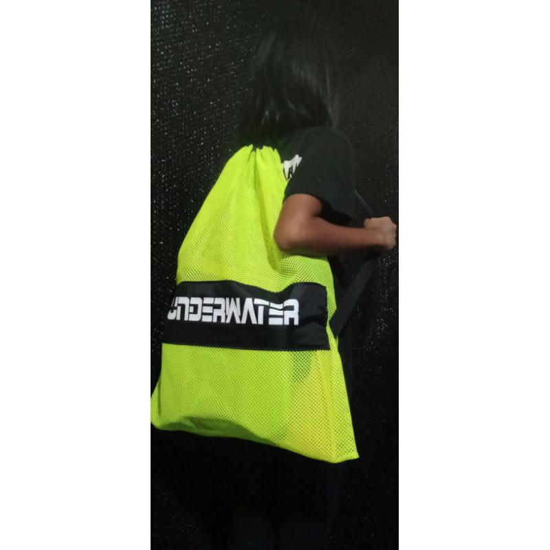 Tas Renang Jaring Underwater Dry Mesh Bag