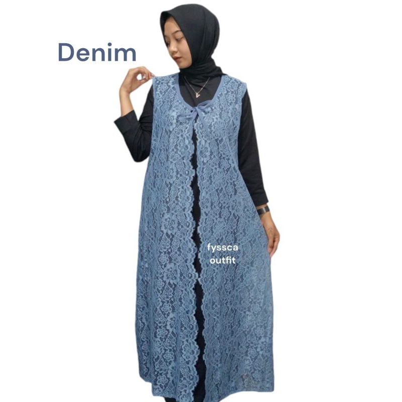 long outer brukat / brokat kondangan / brokat kekinian