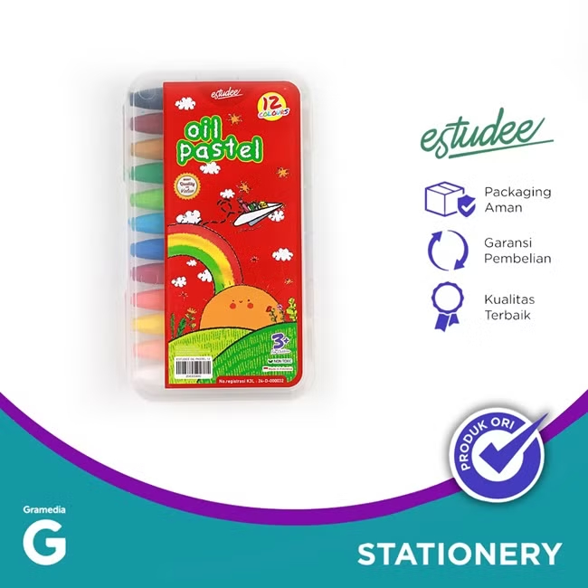 

Gramedia Tunjungan : Estudee Oil Pastel 12