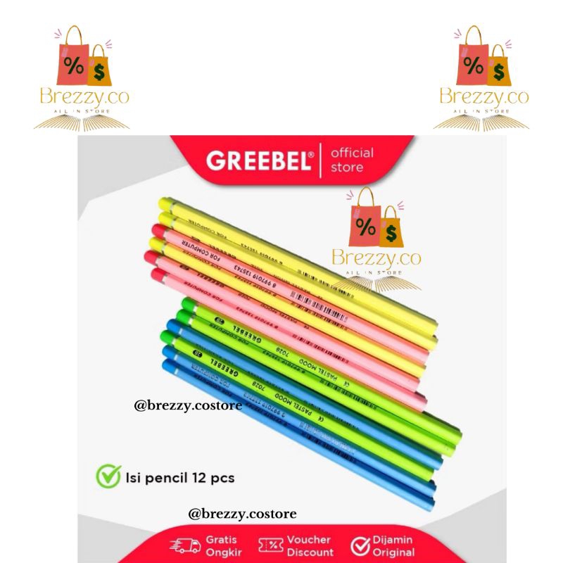 

PENSIL 2B GREEBEL PASTEL MOOD | PENSIL 2B GREEBEL SPECTACULAR NEON | PENSIL 2B XDATA | PENSIL 2B TRIFELO TF-66S