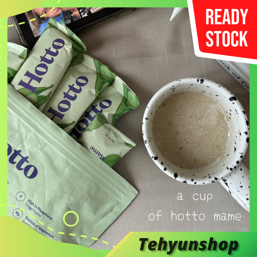 

Hotto Mame Sachet multigrain dengan edamame yang tinggi protein