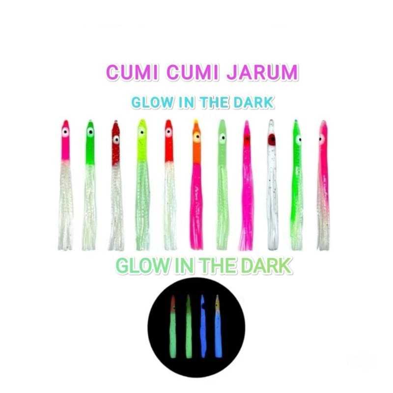 Octopus Skirt / Cumi Karet / Lure Pancing Bisa COD Octopus skirt / soft lure cumi jarum / cumi cumi 