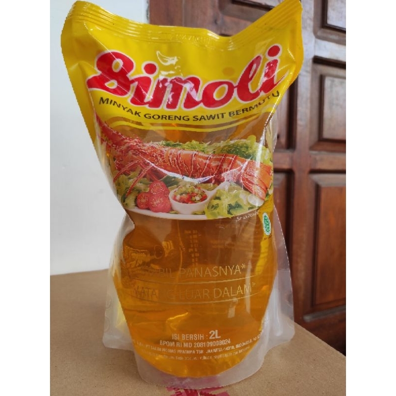 Bimoli Minyak Goreng 2 Liter Karton Isi 6