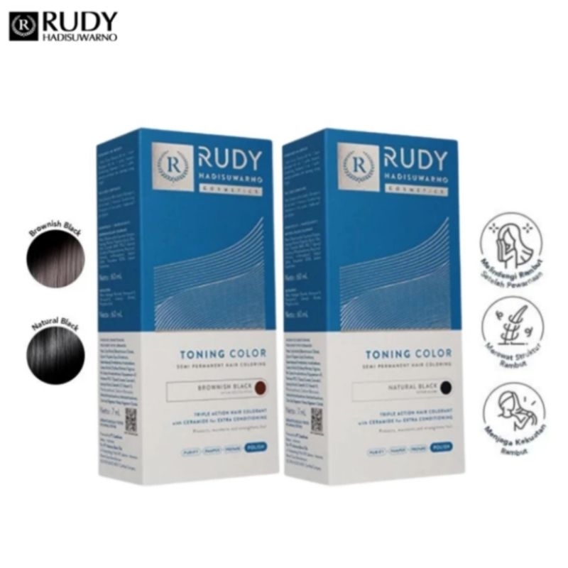 RUDY HADISUWARNO HAIR TONING COLOR PEWARNA RAMBUT