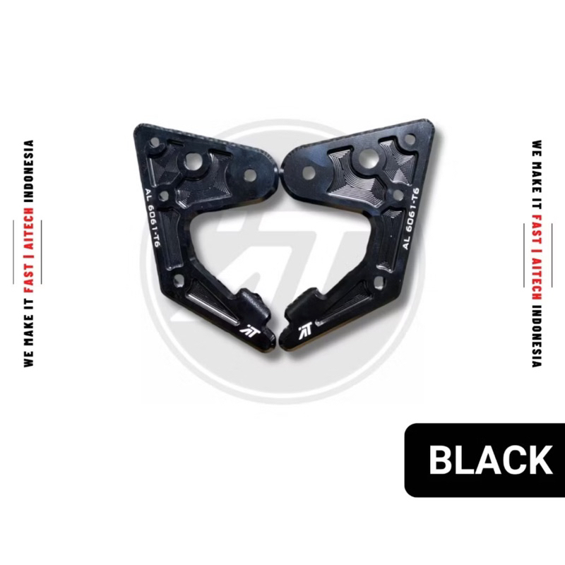 KUPINGAN LAMPU, BREKET LAMPU CNC AITECH RX KING