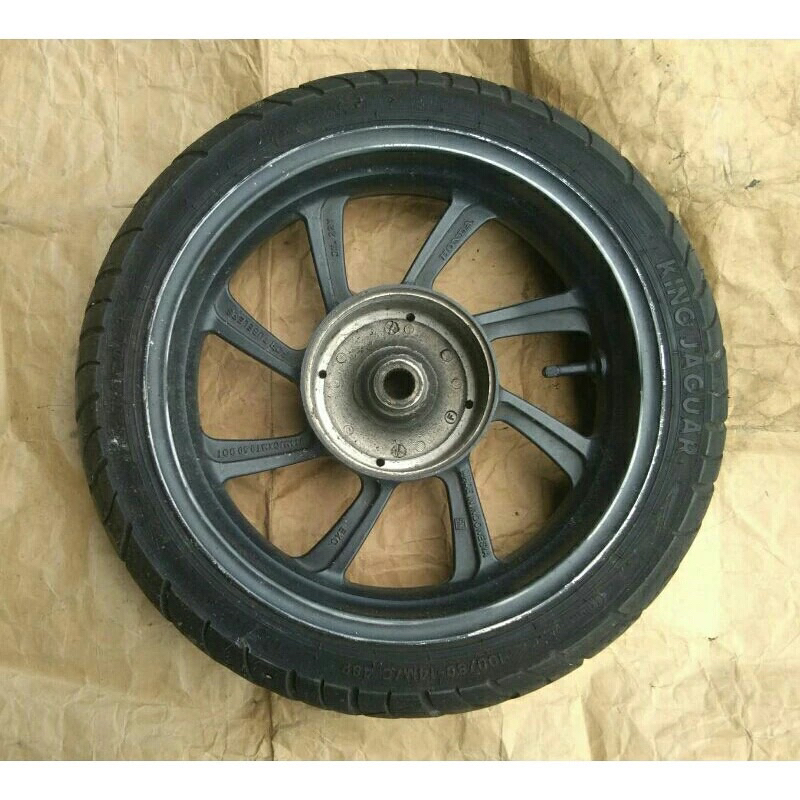 Velg Belakang+Ban PCX 150 kode K97 Original Copotan
