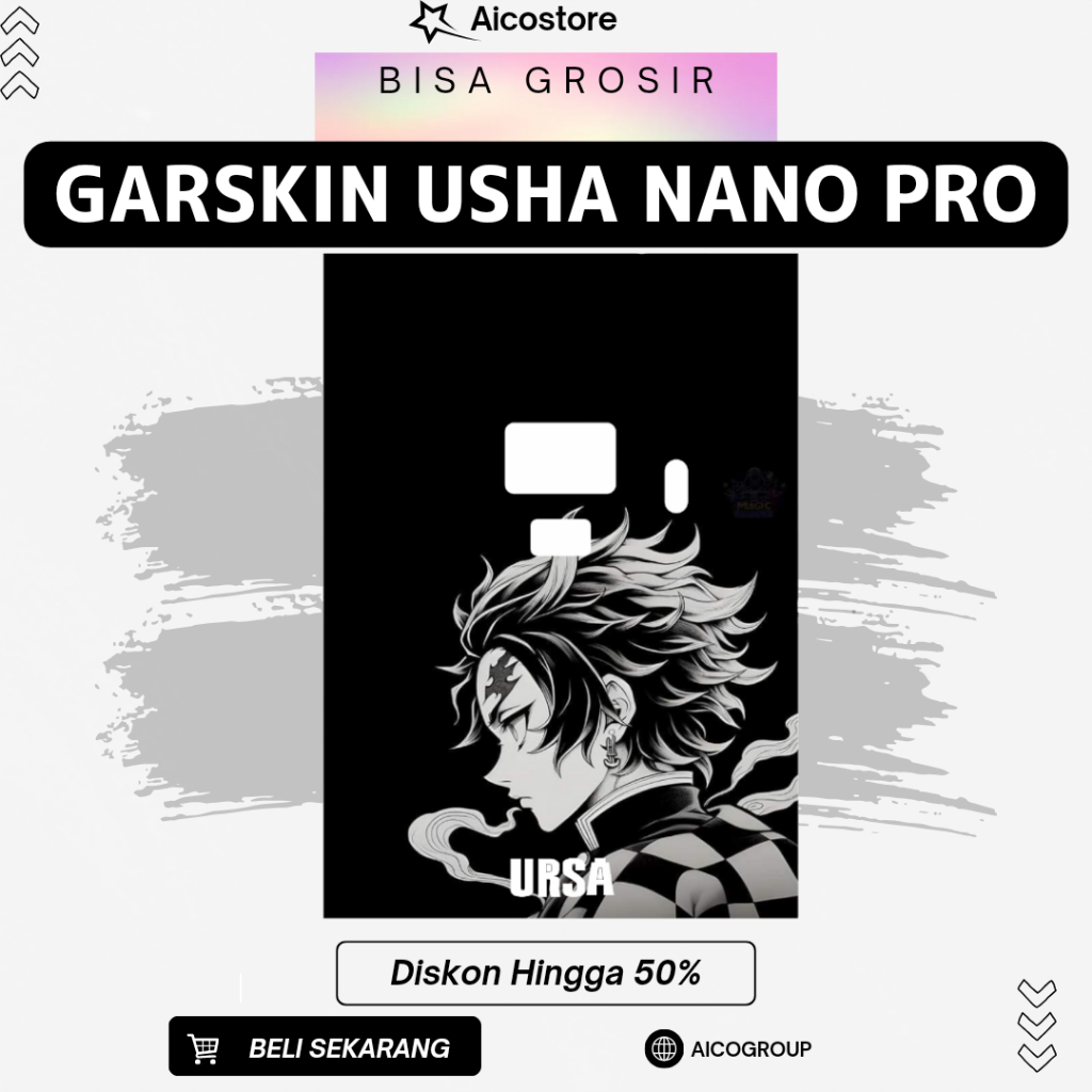 

stiker inner garskin urrrshaaaa naannoooo prooo bisa hologram dan custom desain