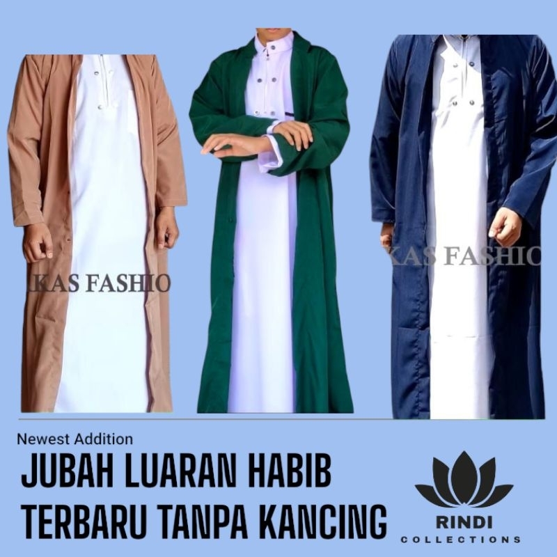 JUBAH BELAH LUARANNYA SAJA HABIB PRIA
DEWASA