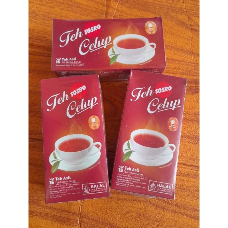 

Teh Celup Sosro isi 15