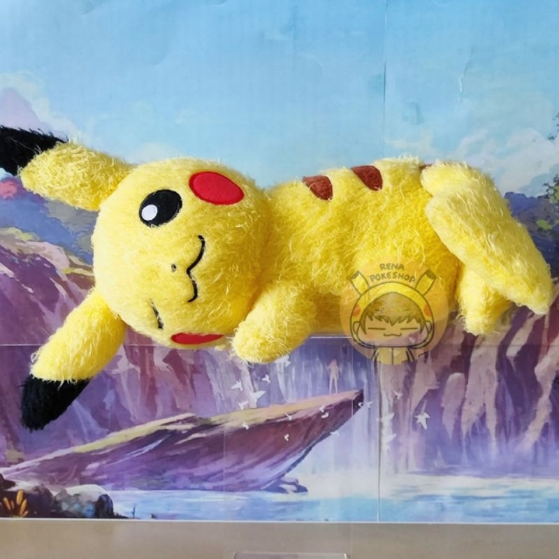 Boneka Pokemon Pikachu Bulu