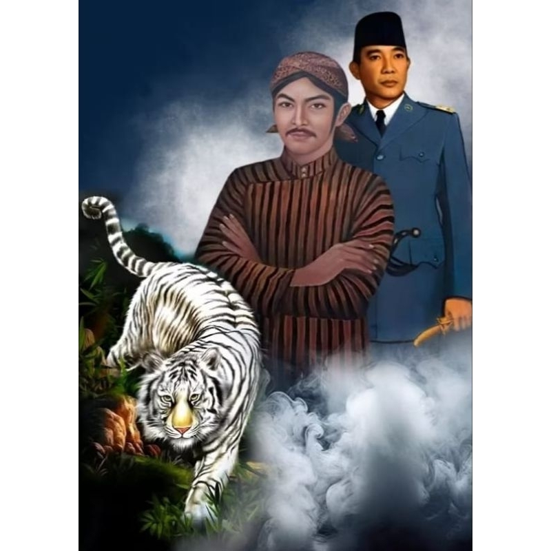 poster cetak jumbo soekarno hiasan dinding macam macam ukuran