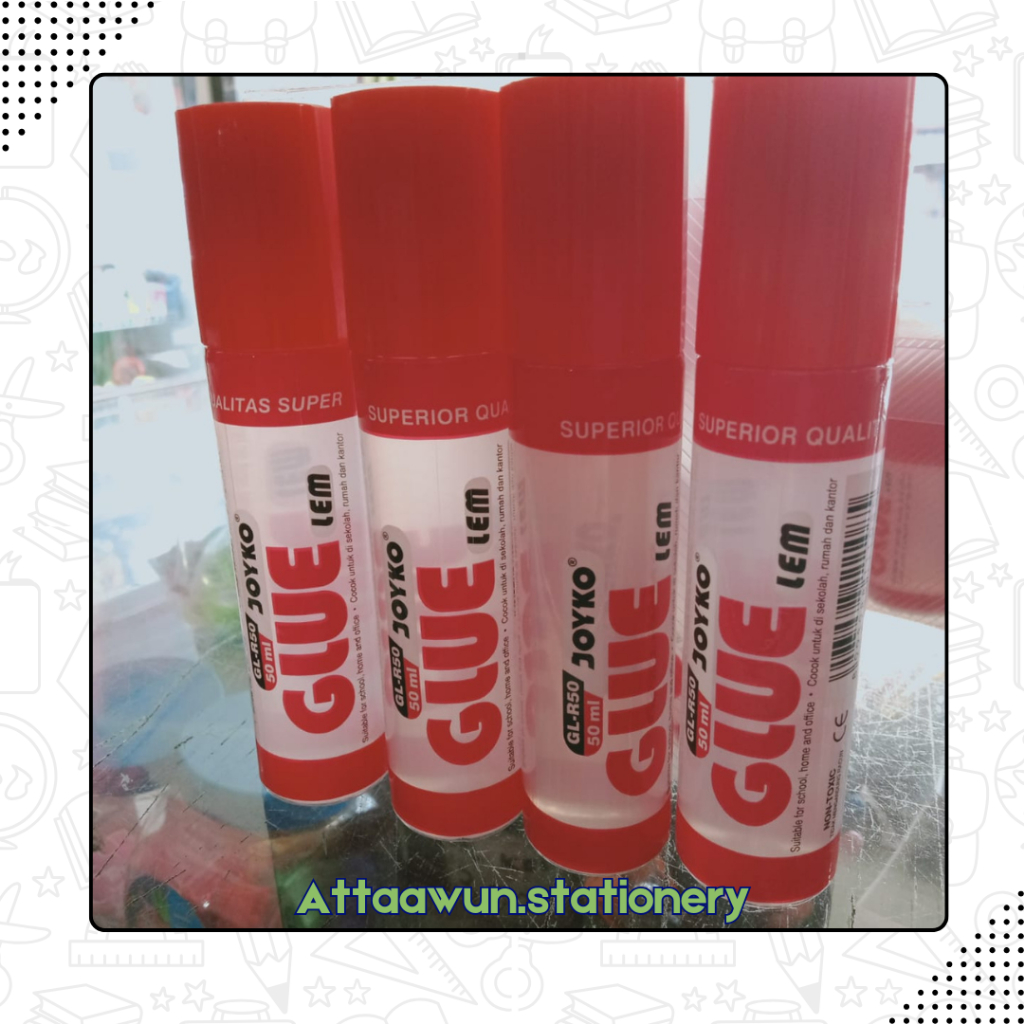 

Liquid Glue /Lem Kertas Cair Joyko Gl-a50 50ml