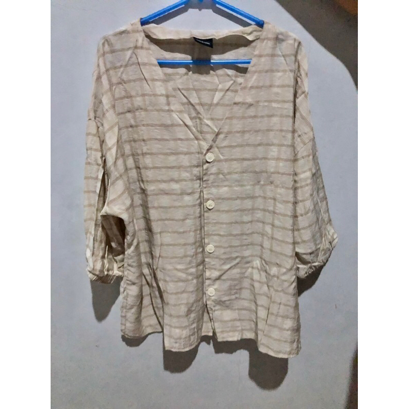 outer kemeja blouse wanita kotak2