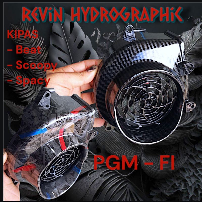 TUTUP KIPAS BEAT PGM-FI - SCOOPY PGM-FI - SPACI PGM-FI CARBON WTP