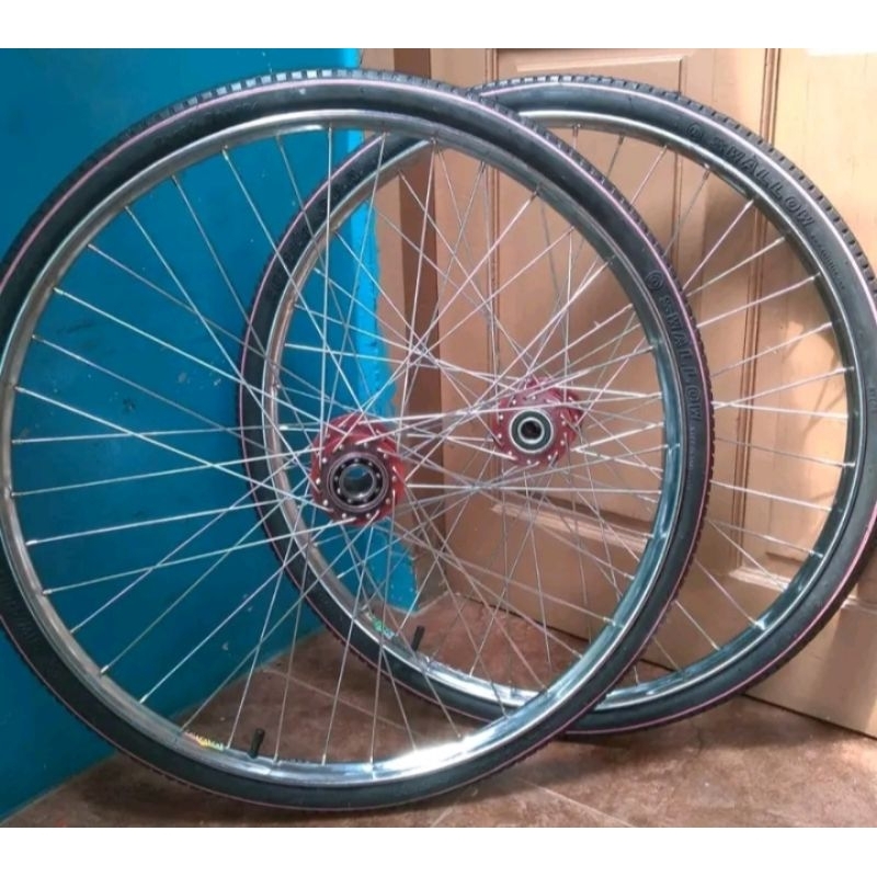 TANPA AS, HANYA RODANYA SAJA, RODA GEROBAK VELG BECAK