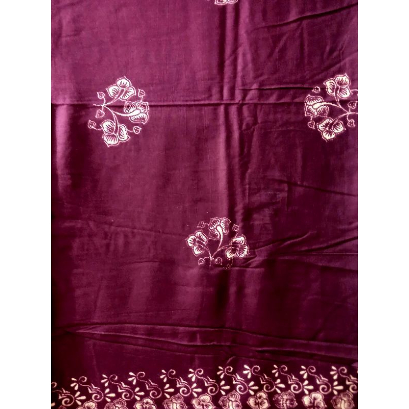 SARUNG BATIK NUSANTARA PREMIUM MERAH MAROON