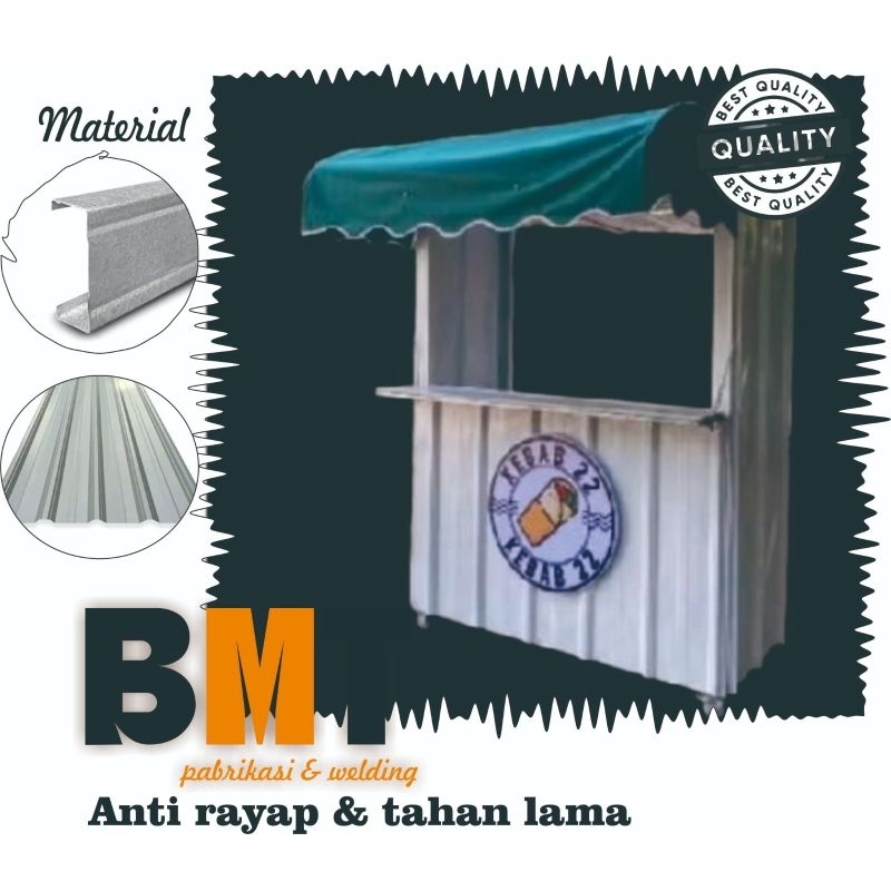 Booth container. # BZR