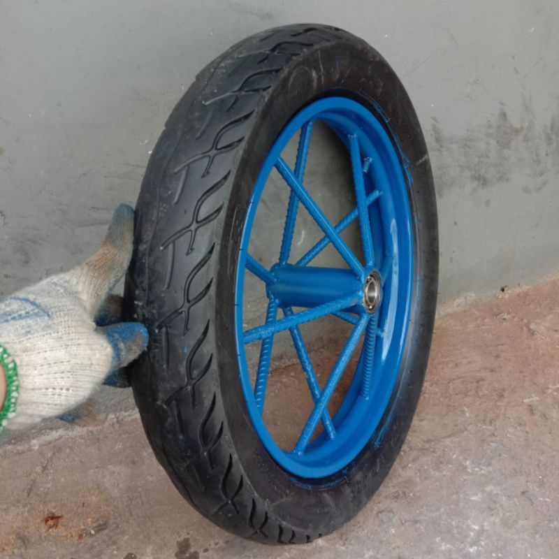 Roda gerobak ring 14