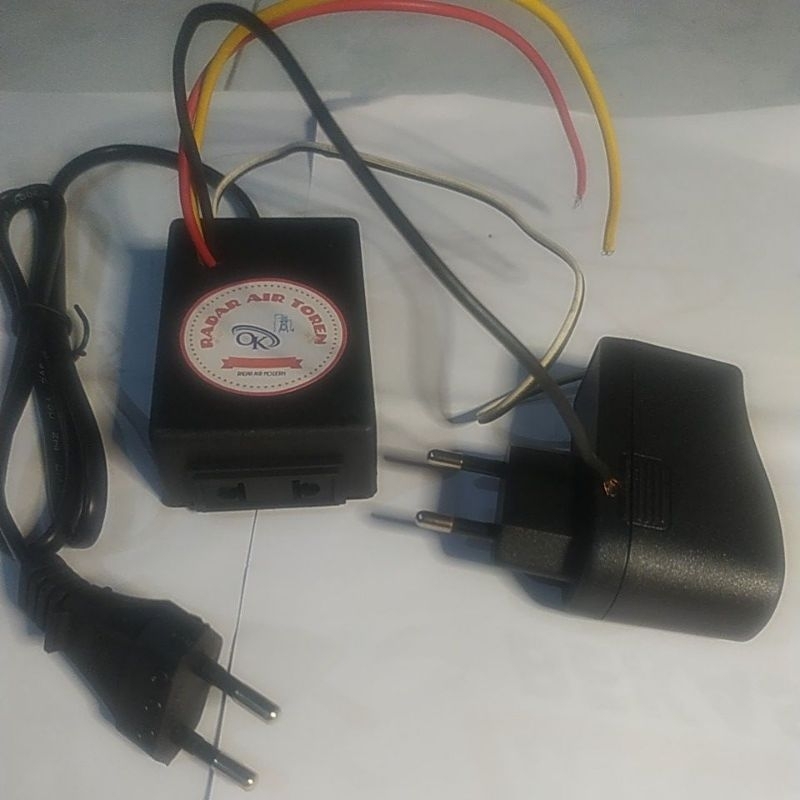 Radar Toren /Sensor pompa air otomatis + charger (Tinggal colok)
