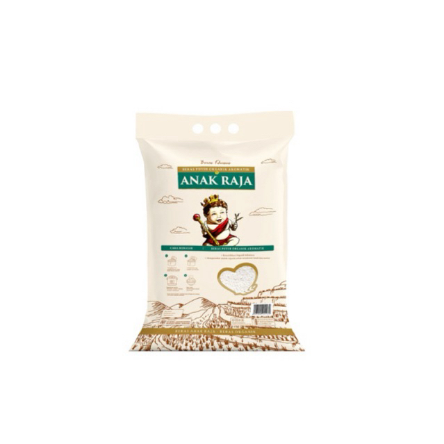 

Anak Raja Beras Organik Aromatik 5 kg