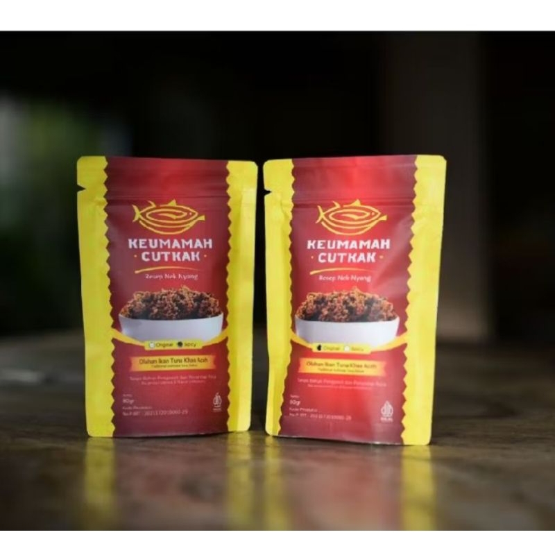 

Keumamah Siap Saji Cutkak | Original dan Pedas 80 g