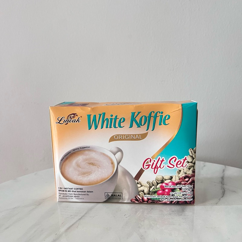 

Luwak White Koffie Gift Set isi 5 Sachet