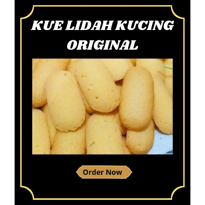 

Kue Lidah Kucing Original 250 gr, 500 gr, 1 kg