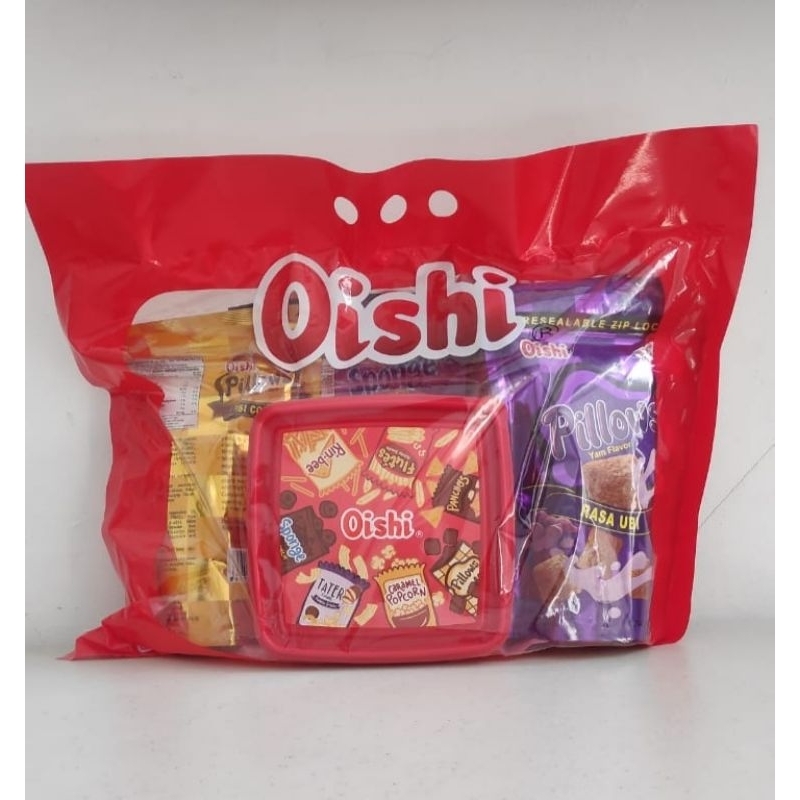 

Oishi Pillows&Sponge Crunch PRJ 4pcs Mix Varian
