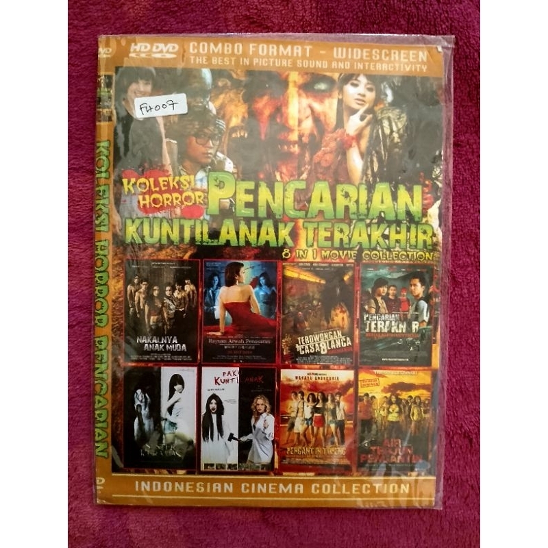 DVD FILM HOROR INDONESIA - PENCARIAN KUNTILANAK TERAKHIR