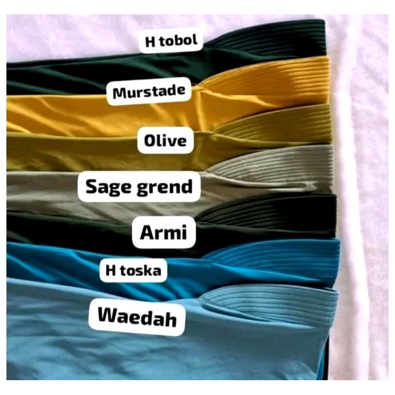 SUPER DEAL Jilbab Bergo M Label Besi Akrilik Menutup Dada/Kerudung Langsung