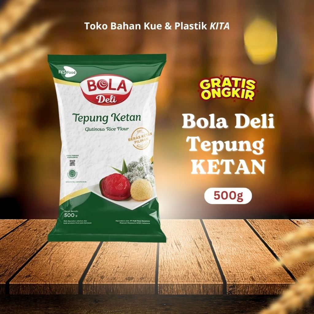 

BOLA Deli Tepung Ketan (500 gr)