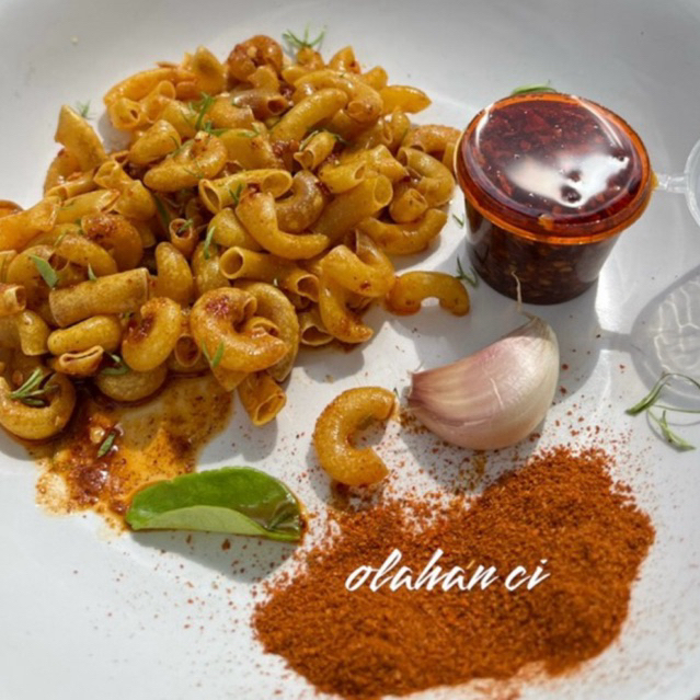 

Makroni Kering Pedas DAUN JERUK/MAKARONI VIRAL/GURIH