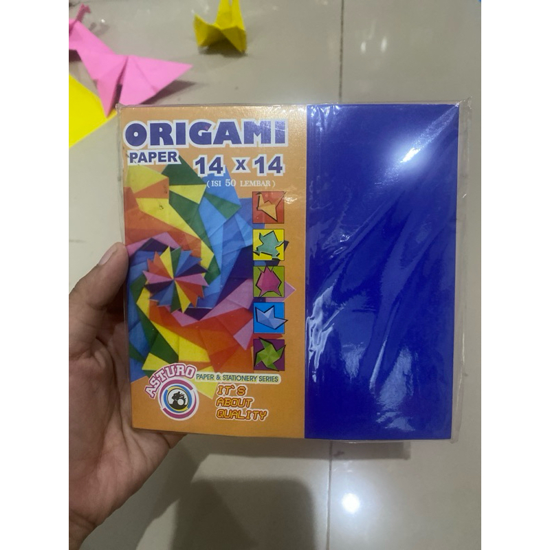 

Kertas Lipat Asturo 14 x 14 - Origami Paper Asturo 14 x 14 Isi 50 Lembar