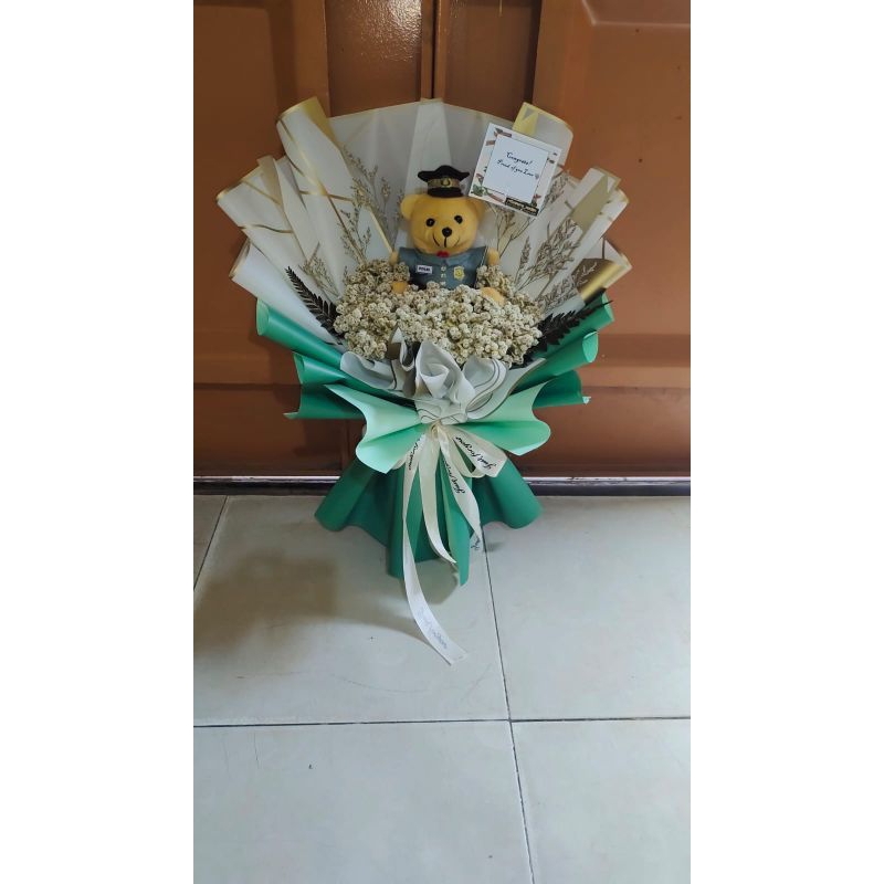 buket polisi boneka polisi pelantikan polisi kenaikkan pangkat