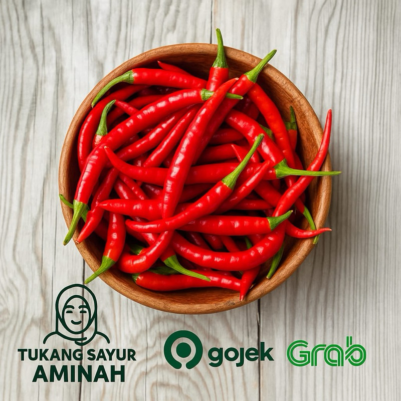 

Cabe Keriting Merah 100 gr