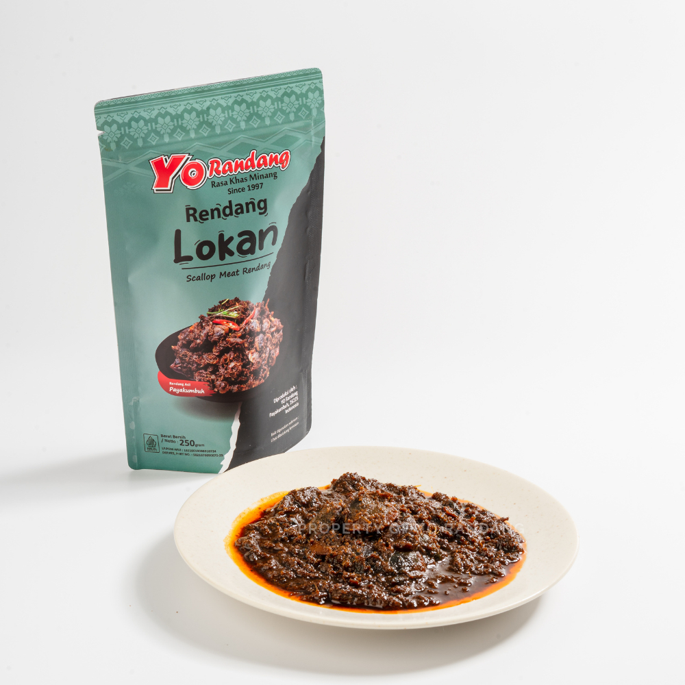 

YO Randang - Rendang Lokan 250 gr Khas Minang Asli Payakumbuh BPOM HALAL