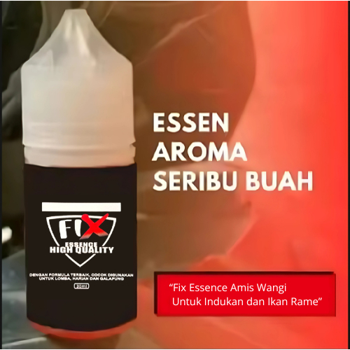 Essen Seribu buah/Fix Essen Aroma Seribu buah/Essen Oplosan Untuk Harian dan Lomba Dijamin Joss