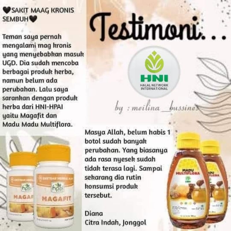 

Madu multifora HNI
