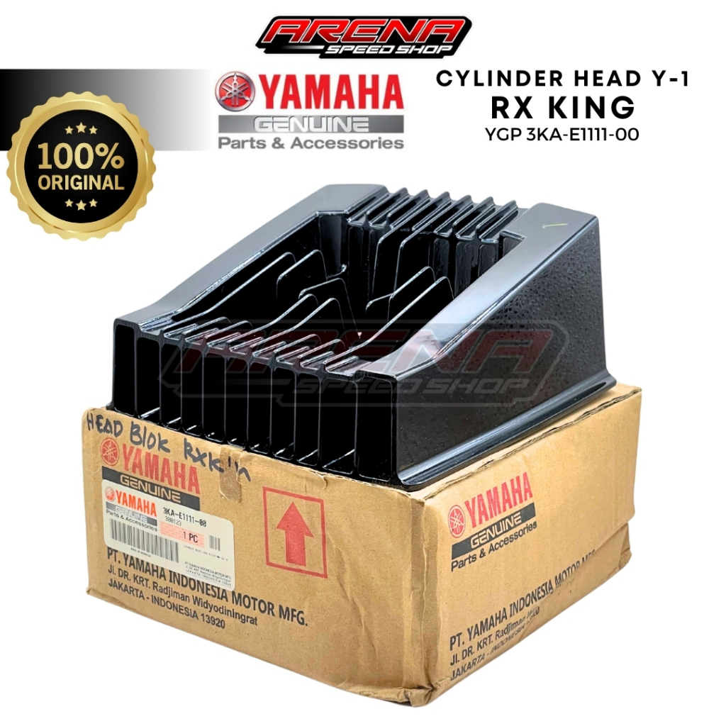 YGP 3KA-E1111-00 Cylinder Head 1 RXK Kop Head RX King RX-King RXKing Y1 Original Yamaha