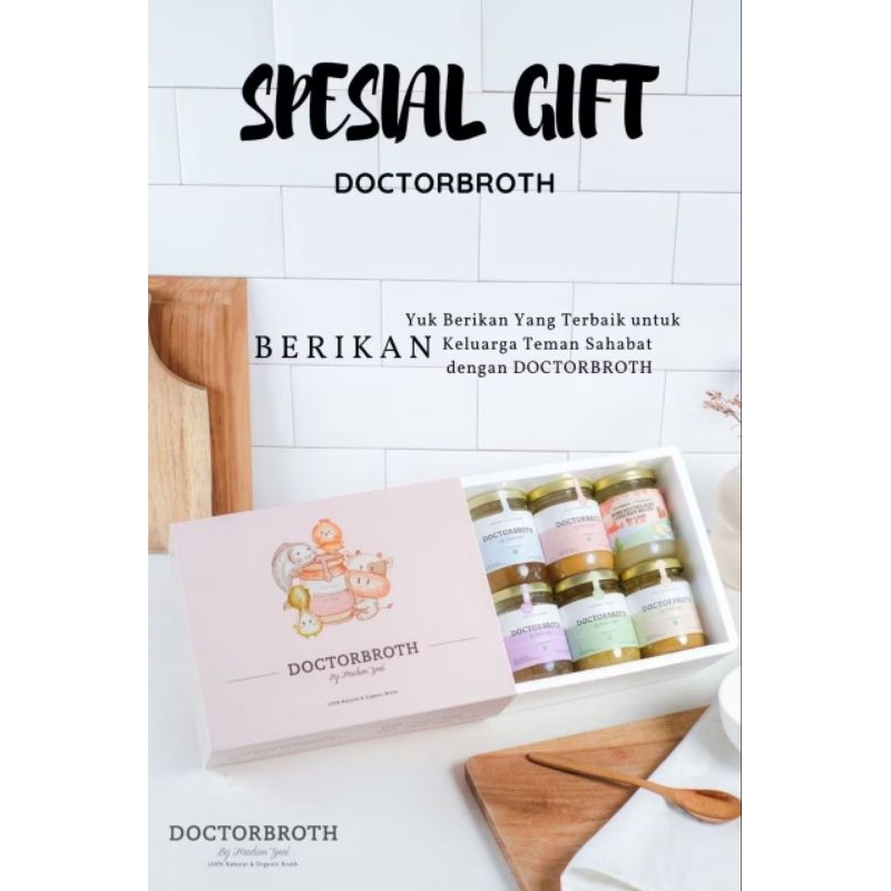 

Cover + Box Styrofoam untuk gift DoctorBroth tambahan