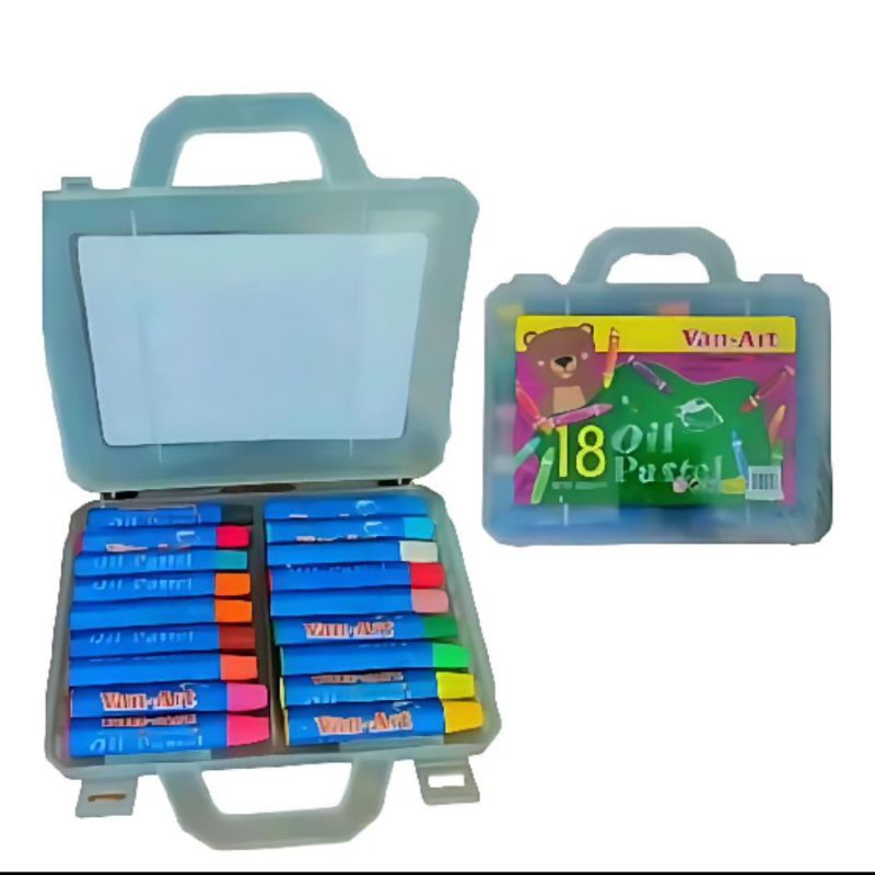 

Crayon besar/ oil pastel van-art 18 warna/alat mewarnai