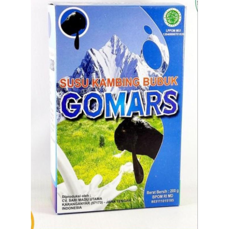 

Gomars Susu Kambing Bubuk 200gram