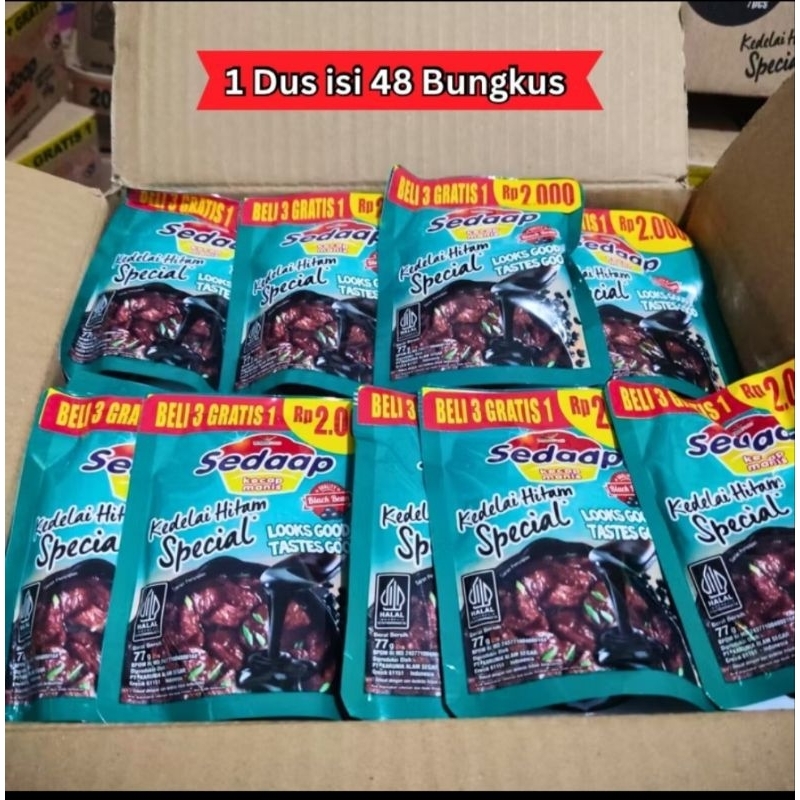 

Kecap sedaap 2000 sedus isi 48
