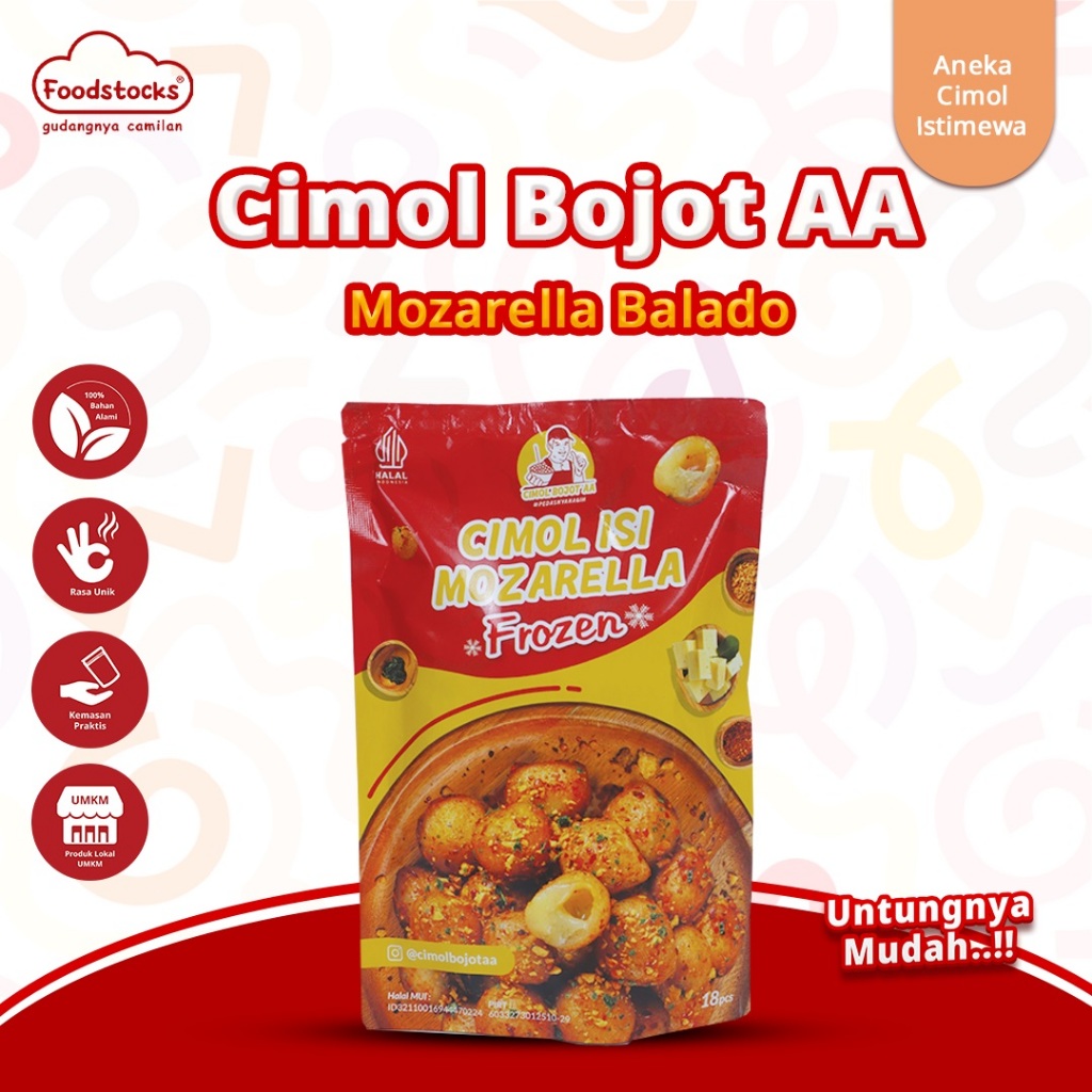 Cimol Bojot Aa Mozarella Balado