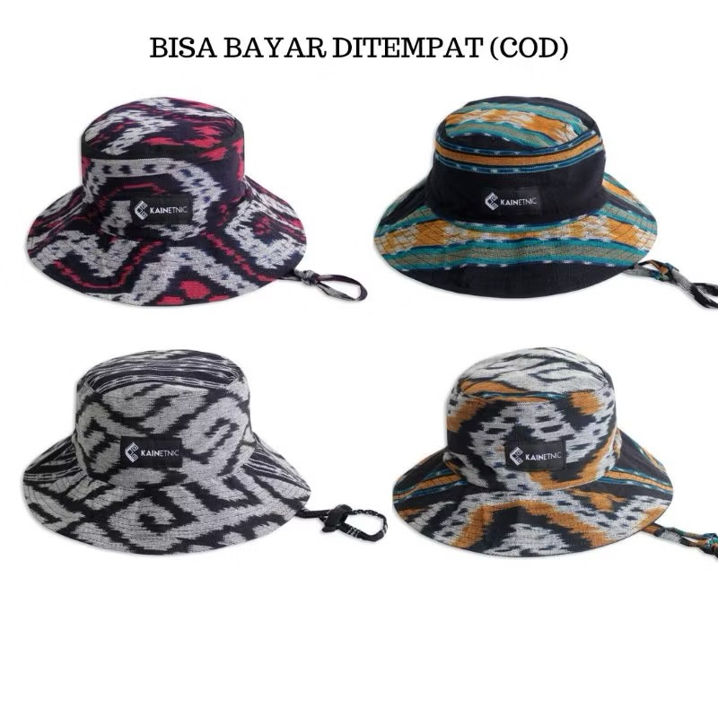 topi buket tenun lombok