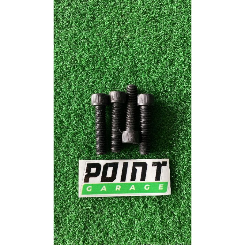 Baut L Baja Hitam Ukuran 12x50