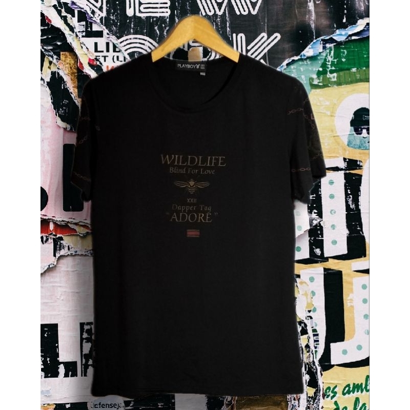 playboy kaos brand second/bekas