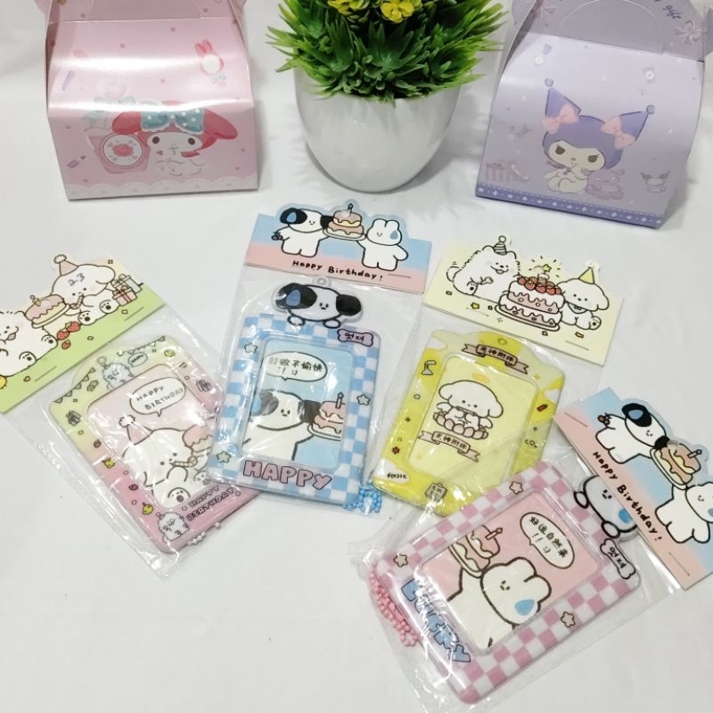 

Kpop Photocard Holder Poca Cahol Puppy Maltese