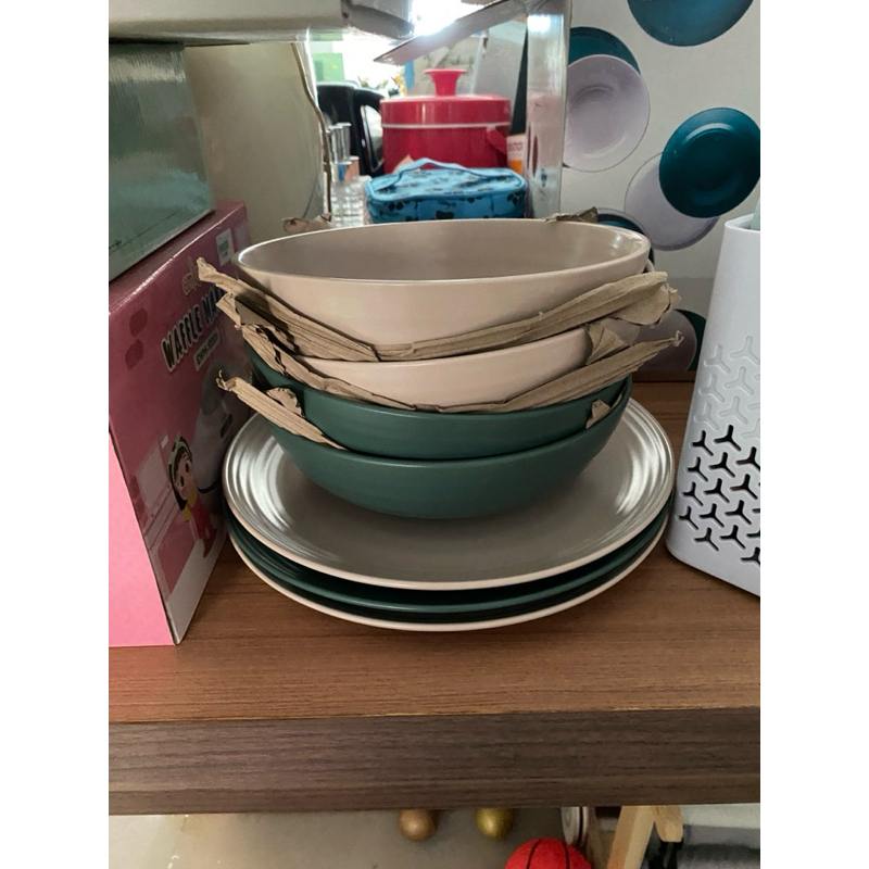 appetite dinner set 4 piring 4 mangkuk